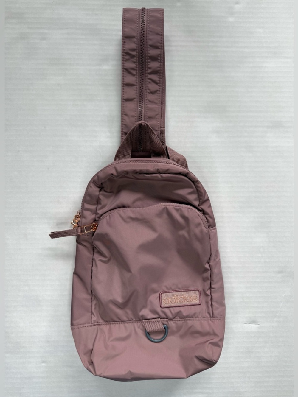 Adidas Essentials Convertible Crossbody Sling Bag Wonder Oxide Purple/Rose Gold